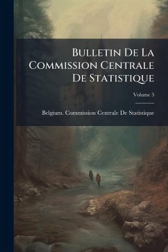 Bulletin De La Commission Centrale De Statistique Cover Bulletin De La Commission Centrale De Statistique