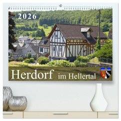 Cover Herdorf im Hellertal (hochwertiger Premium Wandkalender 2026 DIN A2 quer), Kunstdruck in Hochglanz