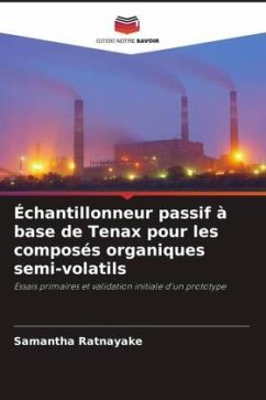 Cover Échantillonneur passif à base de Tenax pour les composés organiques semi-volatils
