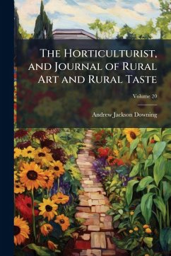 Cover The Horticulturist, and Journal of Rural Art and Rural Taste