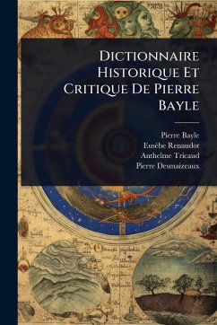 Cover Dictionnaire Historique Et Critique De Pierre Bayle