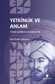 Yetkinlik ve Anlam Yetkinlik ve Anlam