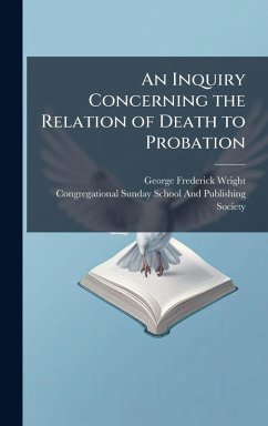Cover An Inquiry Concerning the Relation of Death to Probation
