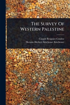 Cover The Survey Of Western Palestine