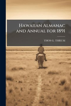 Cover Hawaiian Almanac and Annual for 1891