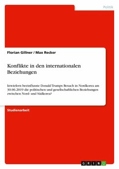 Cover Konflikte in den internationalen Beziehungen