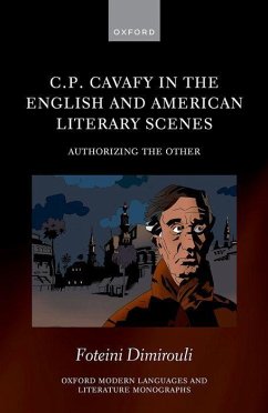 Cover C.P. Cavafy in the English and American Literary Scenes