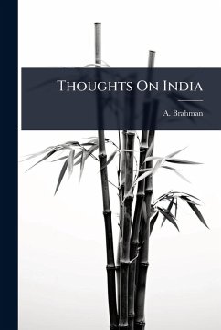 Cover Thoughts On India