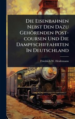 Die Eisenbahnen Nebst Den Dazu Gehörenden Post-coursen Und Die Dampfschiffahrten In Deutschland - Heidemann, Friedrich W