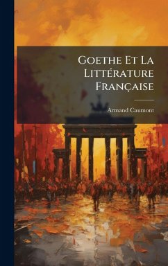 Cover Goethe Et La LittÃ(c)rature Française