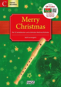 Cover Merry Christmas für Blockflöte