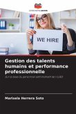 Gestion des talents humains et performance professionnelle