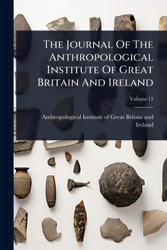 Cover The Journal Of The Anthropological Institute Of Great Britain And Ireland