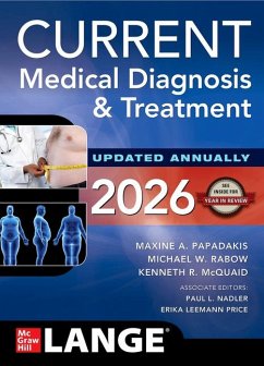 Cover Current Medical Diagnosis & Treatment 2026