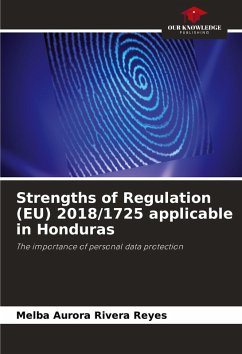 Cover Strengths of Regulation (EU) 2018/1725 applicable in Honduras