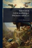Zoologie GÃ(c)ographique. Premier Article Zoologie GÃ(c)ographique. Premier Article
