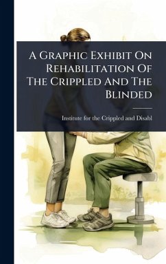 A Graphic Exhibit On Rehabilitation Of The Crippled And The Blinded