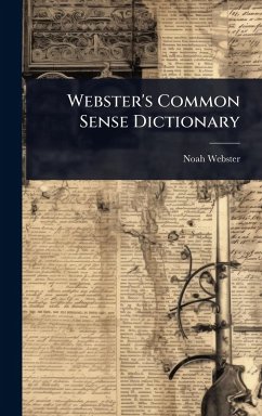 Cover Webster's Common Sense Dictionary