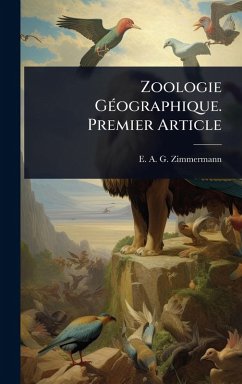Zoologie GÃ(c)ographique. Premier Article Cover Zoologie GÃ(c)ographique. Premier Article