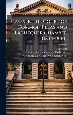 Cover Cases in the Court of Common Pleas and Exchequer Chamber [1834-1840]