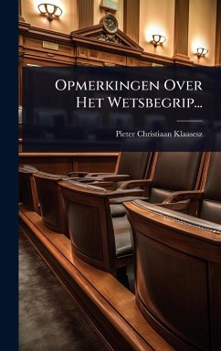 Cover Opmerkingen Over Het Wetsbegrip...