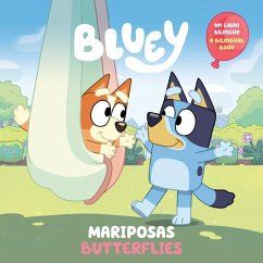 Cover Bluey: Butterflies/Mariposas (Bilingual English-Spanish Edition)