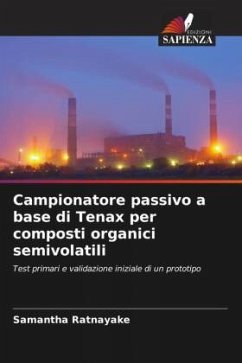 Cover Campionatore passivo a base di Tenax per composti organici semivolatili