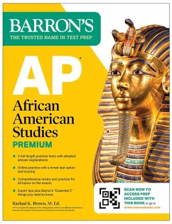 Cover AP African American Studies Premium, First Edition: Prep Book with 3 Practice Tests + Comprehensive Review + Online Practice