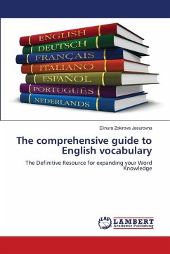 Cover The comprehensive guide to English vocabulary