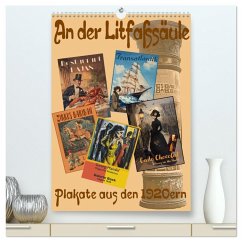 Cover An der Litfaßsäule (hochwertiger Premium Wandkalender 2026 DIN A2 hoch), Kunstdruck in Hochglanz