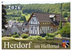 Herdorf im Hellertal (Tischkalender 2026 DIN A5 quer), CALVENDO Monatskalender Herdorf im Hellertal (Tischkalender 2026 DIN A5 quer), CALVENDO Monatskalender