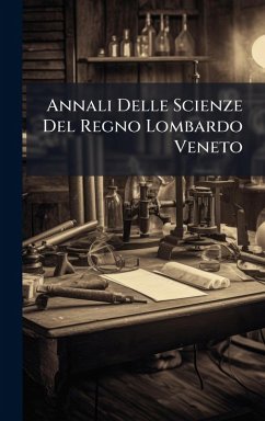 Cover Annali Delle Scienze Del Regno Lombardo Veneto