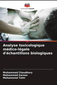 Cover Analyse toxicologique médico-légale d'échantillons biologiques