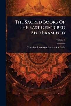 Cover The Sacred Books Of The East Described And Examined