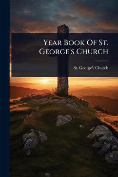 Cover Year Book Of St. George's Church