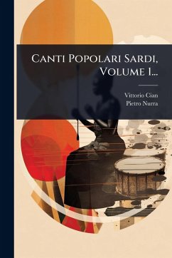 Cover Canti Popolari Sardi, Volume 1...