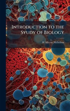 Cover Introduction to the Syudy of Biology