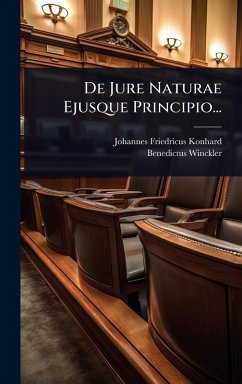 Cover De Jure Naturae Ejusque Principio...