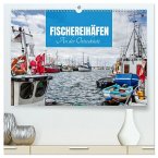 Fischereihäfen an der Ostseeküste (hochwertiger Premium Wandkalender 2026 DIN A2 quer), Kunstdruck in Hochglanz