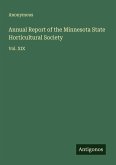 Annual Report of the Minnesota State Horticultural Society