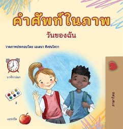 Cover Words in Pictures - My Day (Thai Children's Book)