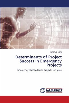 Cover Determinants of Project Success in Emergency Projects