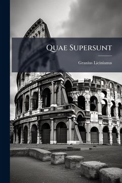 Cover Quae Supersunt