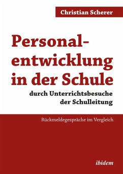 Cover Personalentwicklung in der Schule durch Unterrichtsbesuche der Schulleitung (eBook, ePUB)