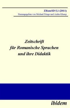 Cover Zeitschrift für Romanische Sprachen und ihre Didaktik (eBook, ePUB)