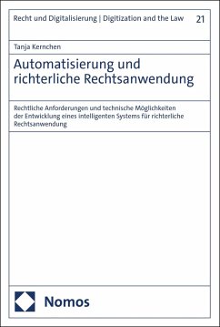 Cover Automatisierung und richterliche Rechtsanwendung (eBook, PDF)