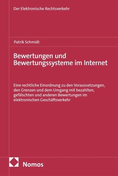 Cover Bewertungen und Bewertungssysteme im Internet (eBook, PDF)