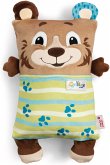 NICI 62293 - Cosidoos Bär, Schlaftier/Kissen mit Wendefunktion, 1 Stück, Plüsch, 30x20x11cm