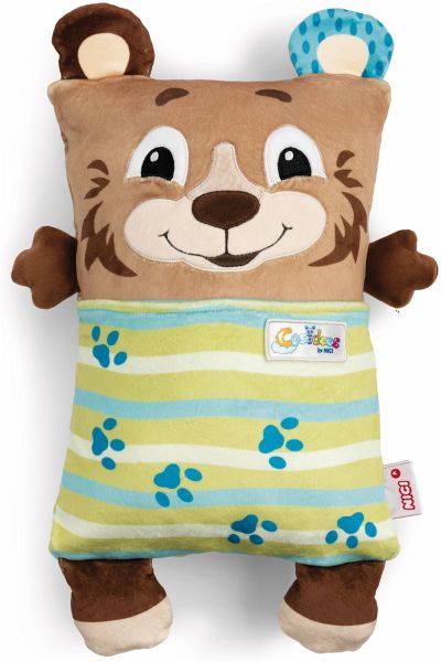 NICI 62293 - Cosidoos Bär, Schlaftier/Kissen mit Wendefunktion, 1 Stück, Plüsch, 30x20x11cm NICI 62293 - Cosidoos Bär, Schlaftier/Kissen mit Wendefunktion, 1 Stück, Plüsch, 30x20x11cm
