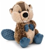 NICI 62267 - Biber Harry Woodsnacker, Plüsch, Schlenker, 20 cm, GREEN